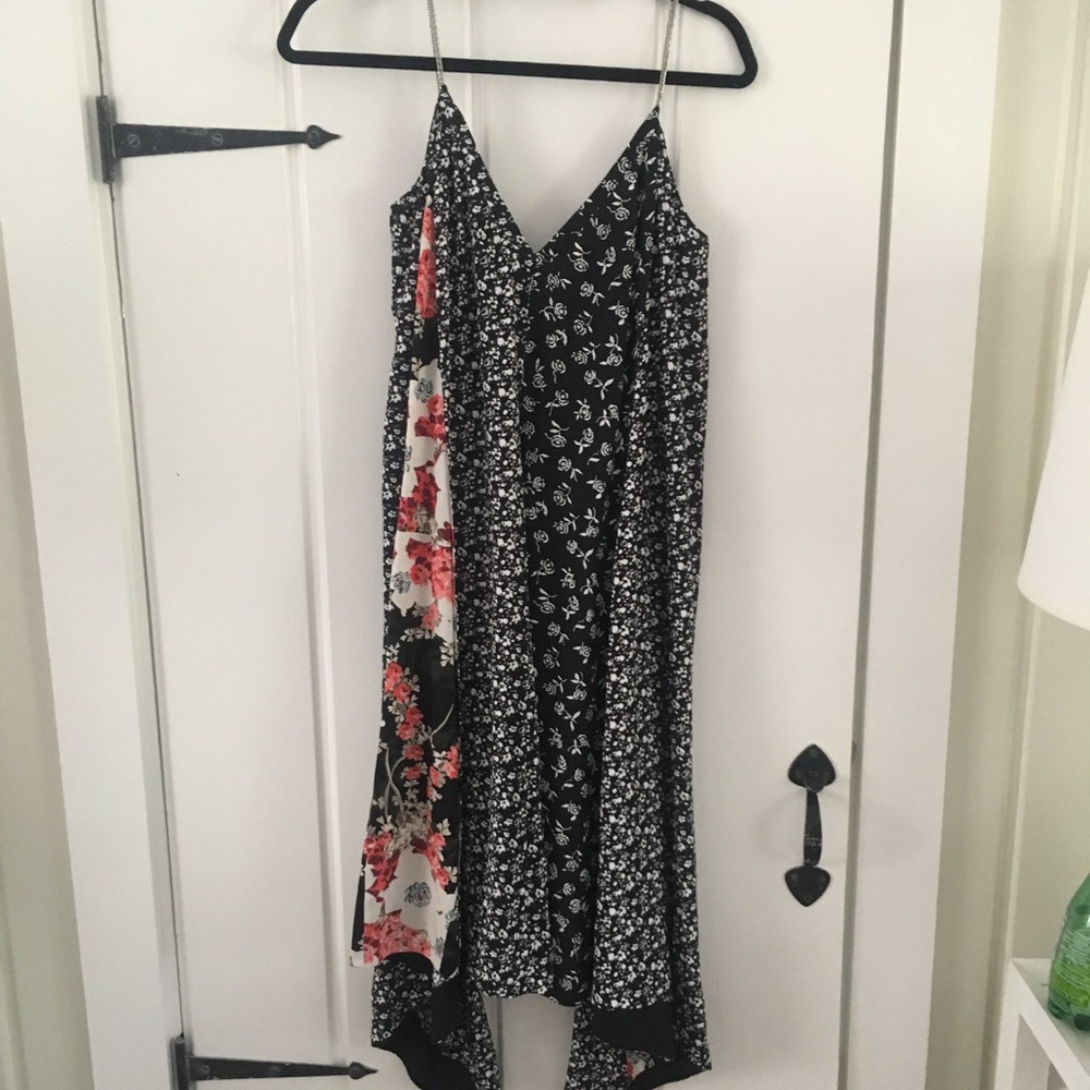 Rag and Bone Midi Dress with chain straps